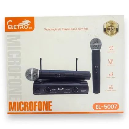 Microfone sem Fio Eletro EL-5007
