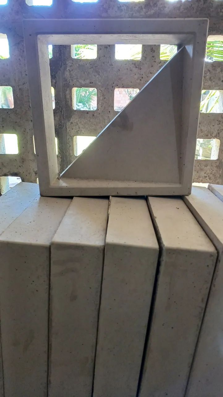 Cobogo triângulo 3D