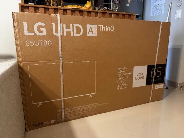 Smart TV LG UHD 4K UT80 65 polegadas 65UT8000 - Lacrada