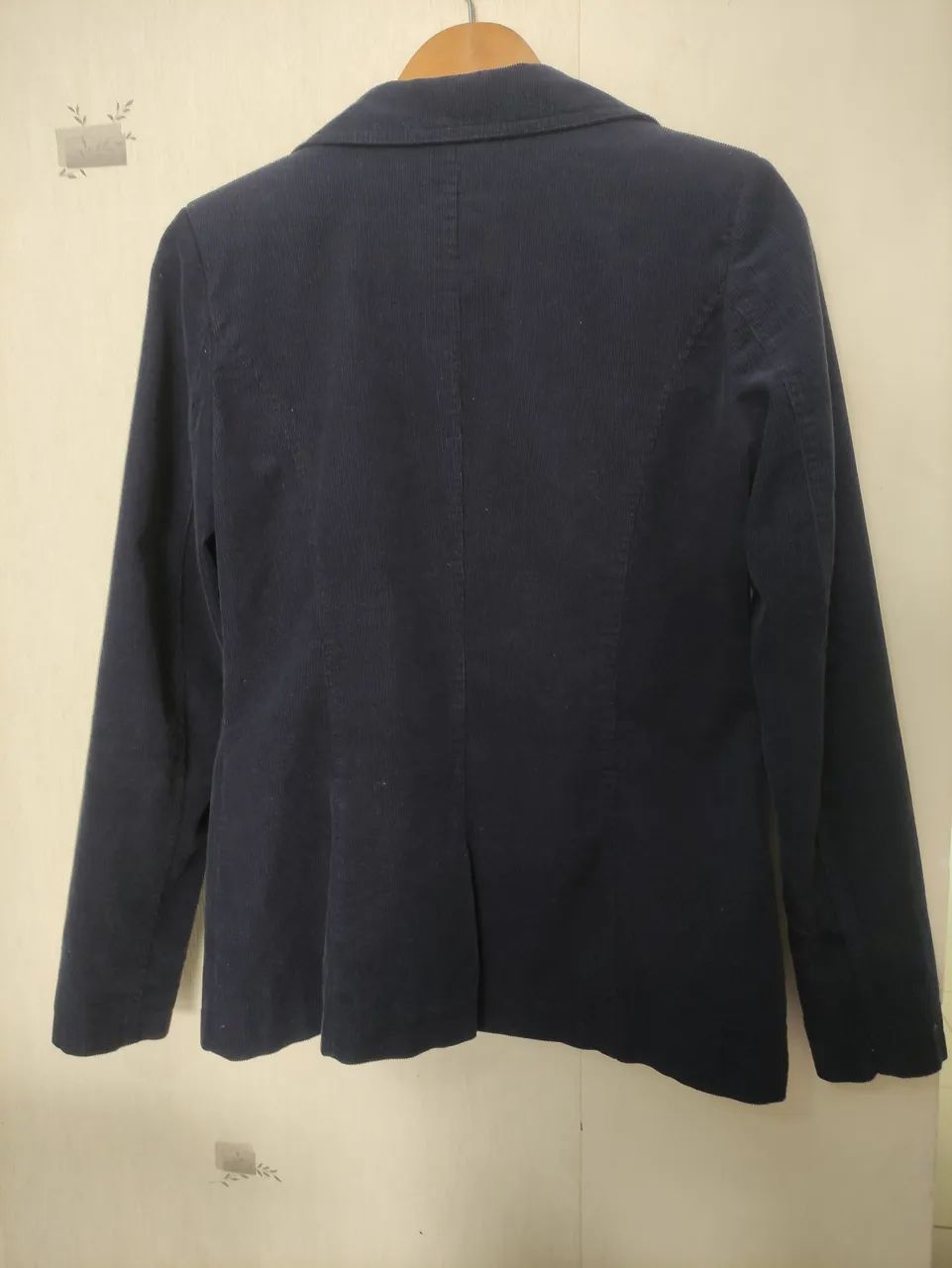 HERING BLAZER VELUDO COTELE AZUL MARINHO alongado TAM P ( até 42) 145,00 - Foto 3