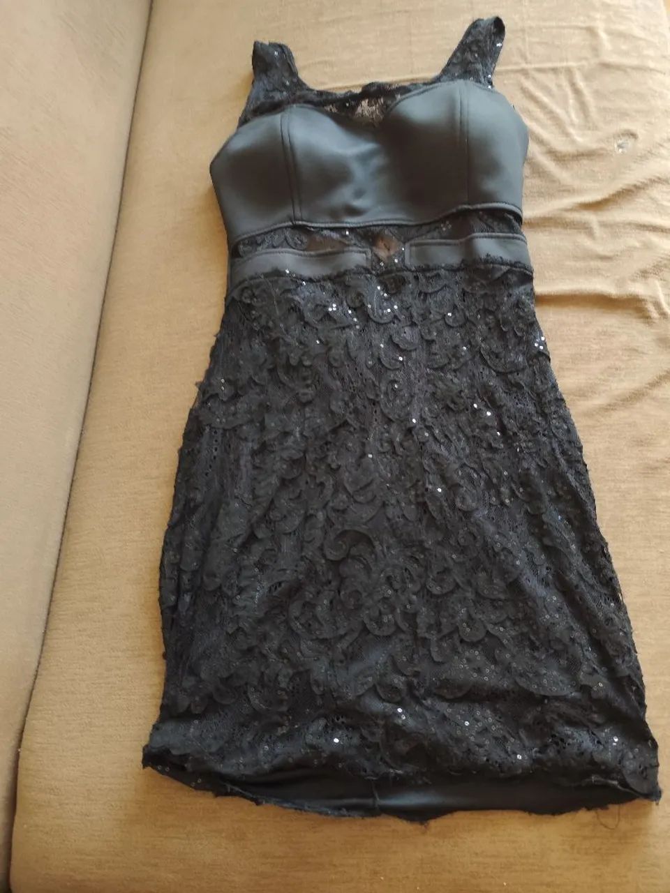 Vestido com brilho sexy