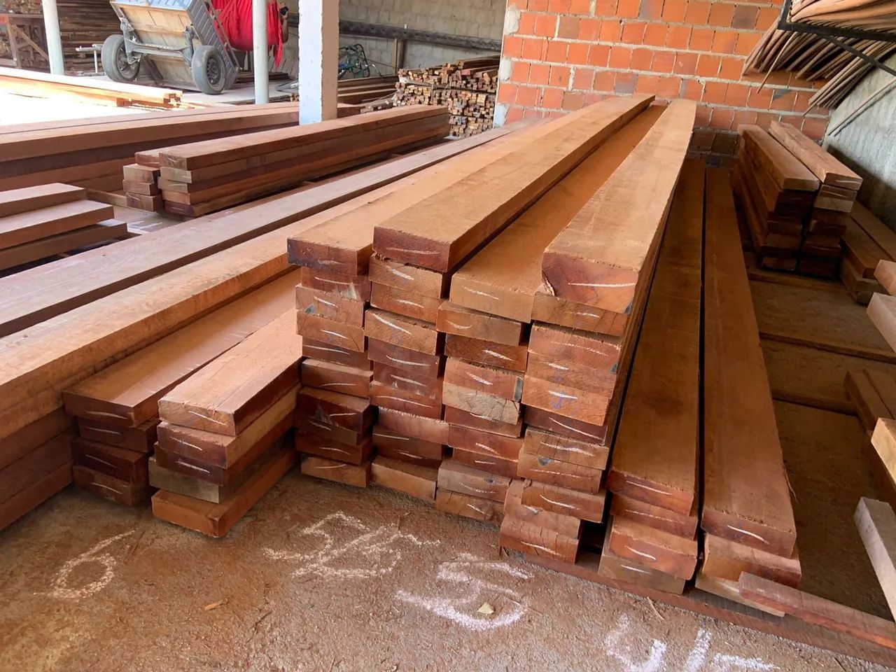 Linha caibro e ripa Madeira Massaranduba 