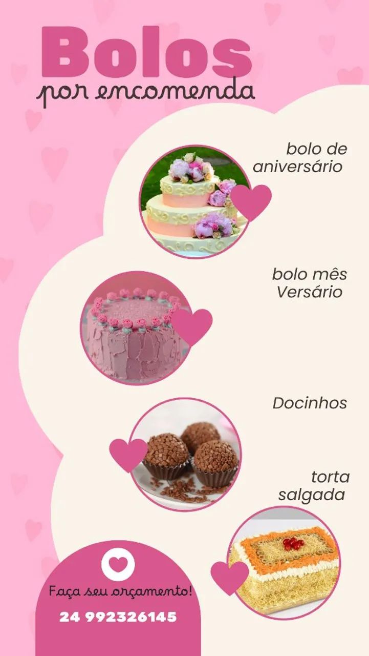 Bolo, Docinhos e Tortas 