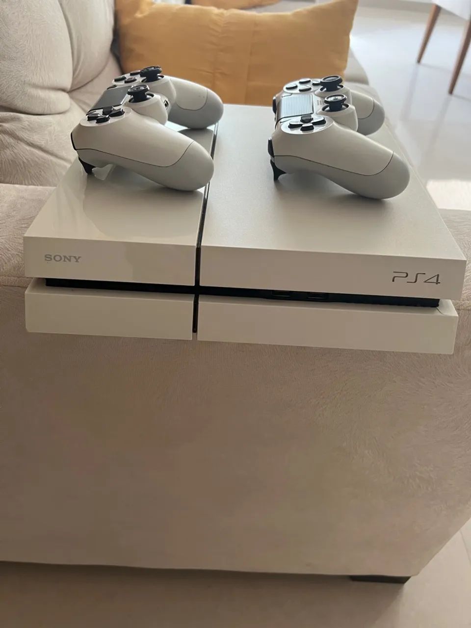 PS4 Slim Branco com 2 Controles - Foto 2