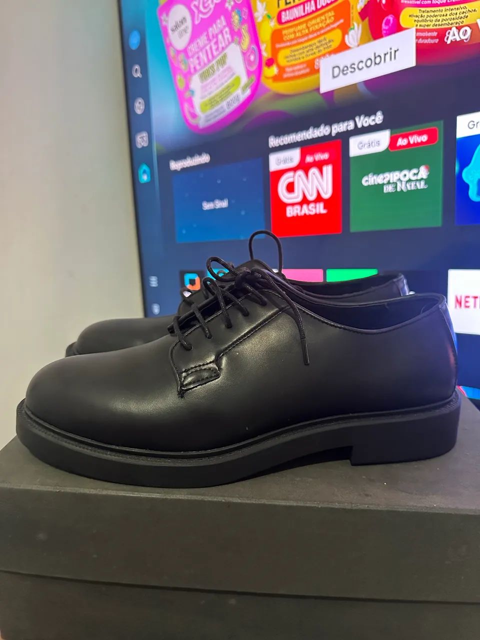 Sapato Derby Zara Couro - Foto 3