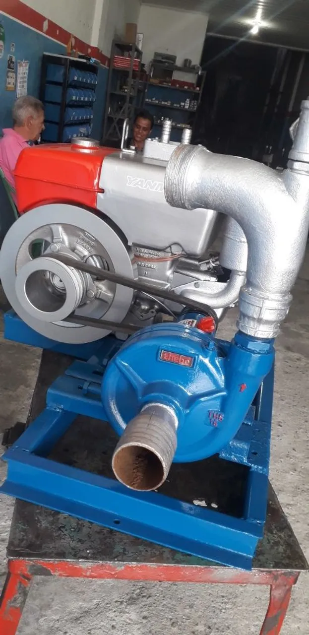 Motobomba Yanmar a Diesel 9.5hp