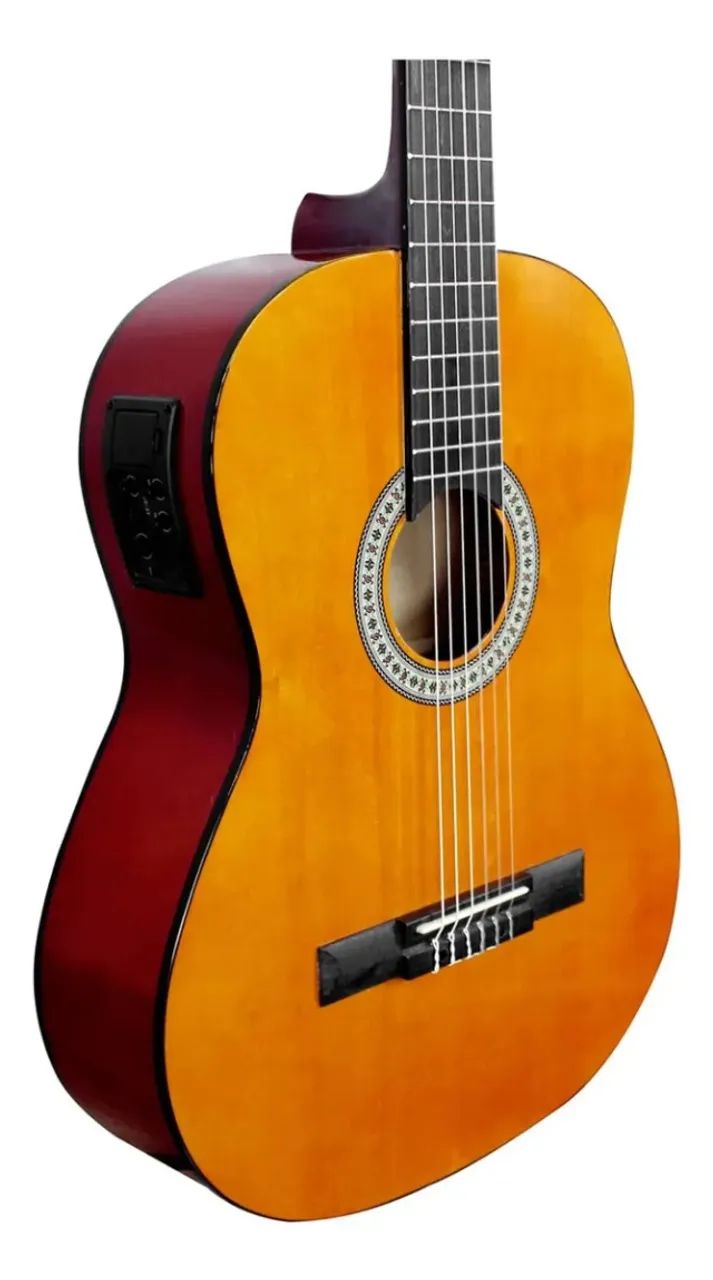 Violão Eletroacústico Giannini N-14 Cor Natural Mão Destro - Foto 3