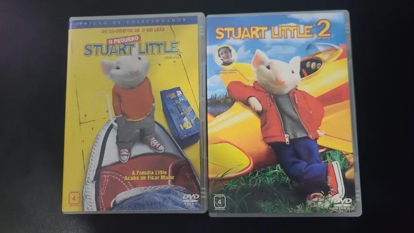 DVDs Stuart Little 1 e 2