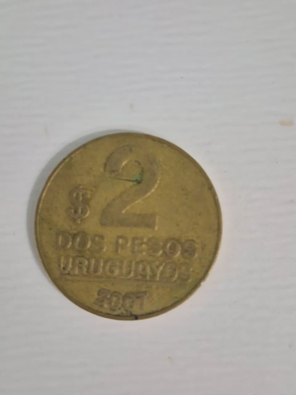 2 Pesos Uruguaios 2007 - Colecionável