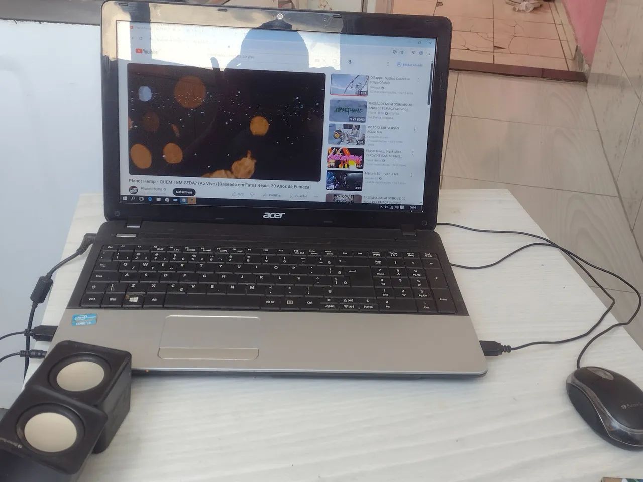 NOTEBOOK ACER CORE I3 2.40GHZ, 500GB HD, C/CARREGADOR E MOUSE USB - Foto 4