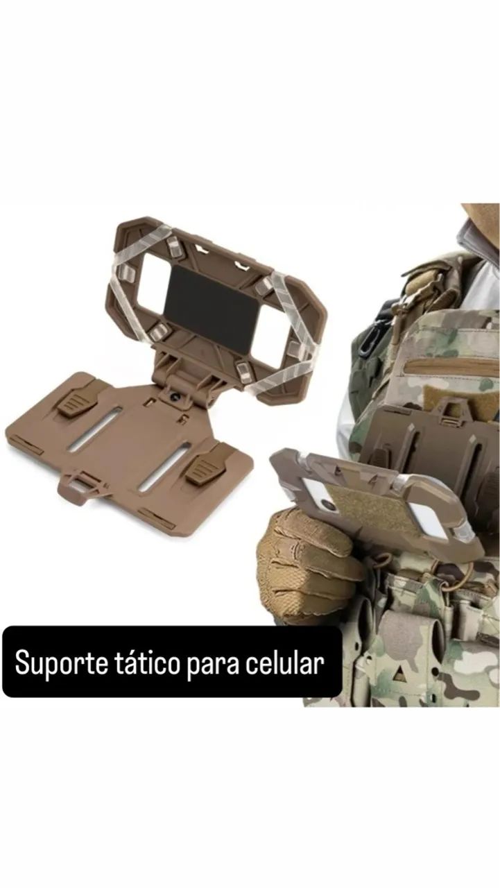 Suporte tático para celular