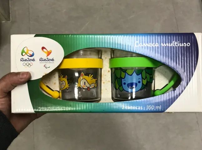 Caneca Rio 2016 Colecioador (raridade ) Branco