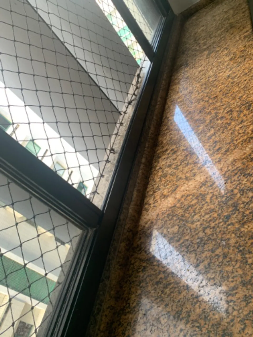 Bancada de granito para área de serviço 2,05x0,38 m