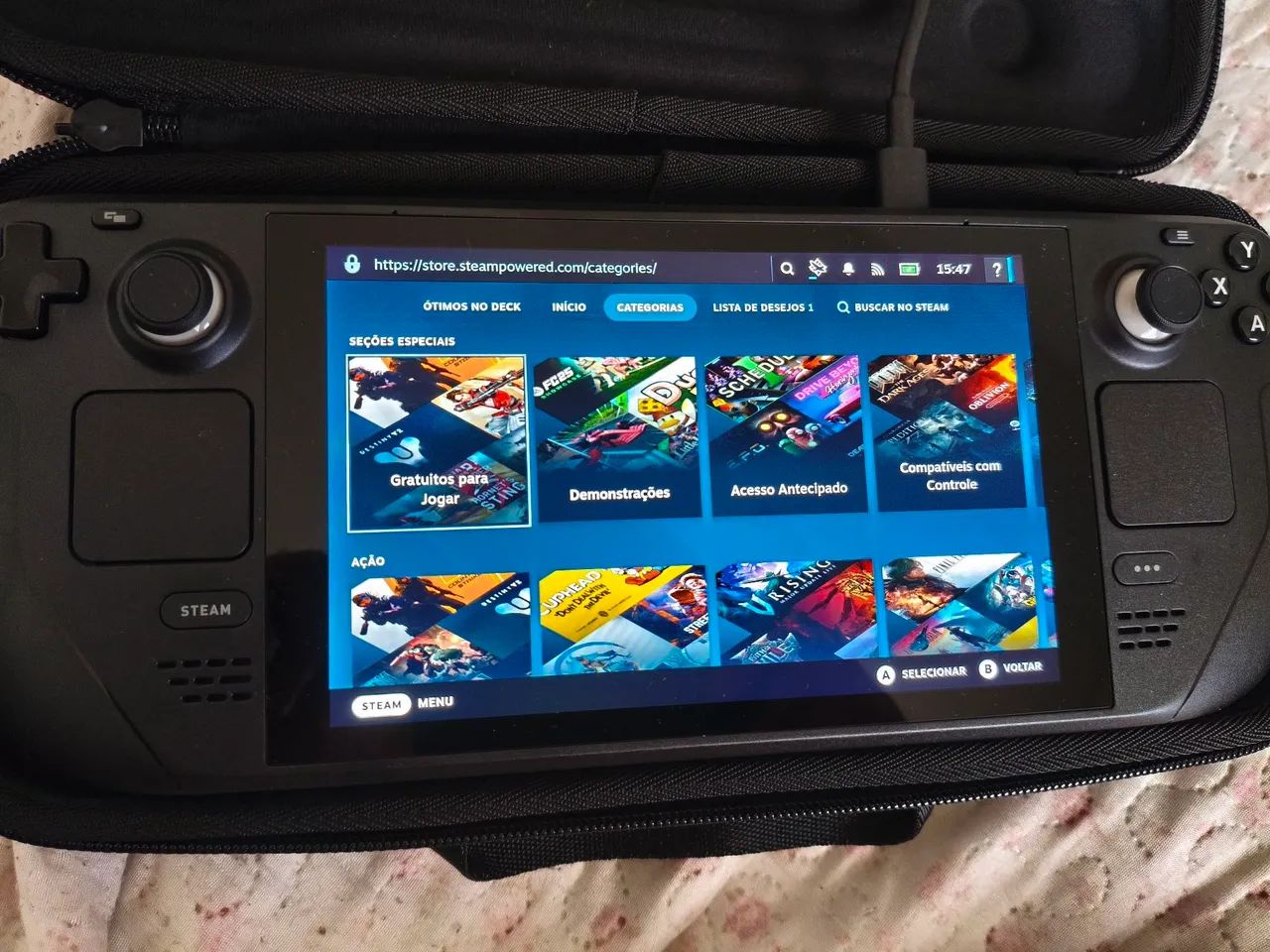 Steam Deck - Console portátil para jogos - Foto 2
