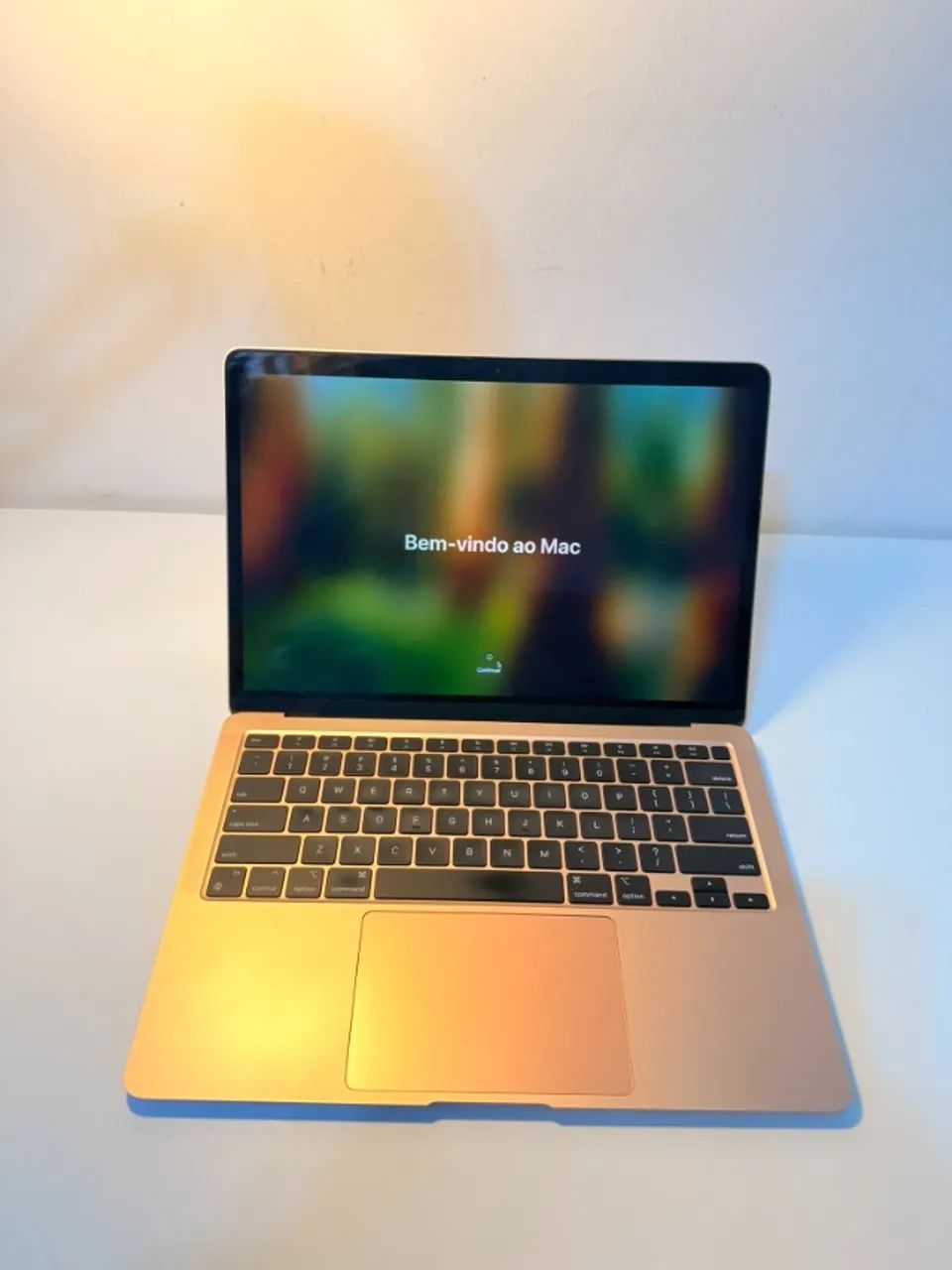 MacBook Air M1 2020 13? 8GB RAM 256GB SSD Rose Gold bateria 100