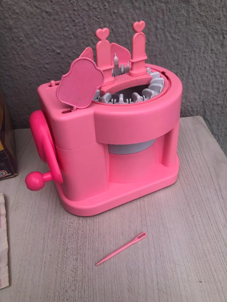 Maquininha De Tricô Da Eliana Antiga - Glasslite (Usado) - Foto 2