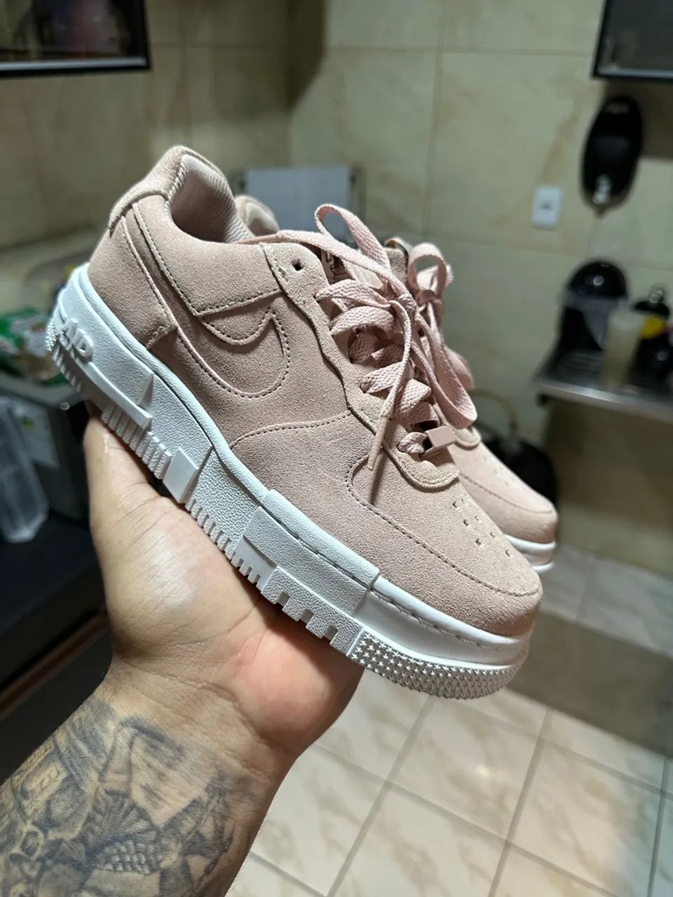 Tênis Nike Air Force 1 Pixel - Feminino - Foto 3