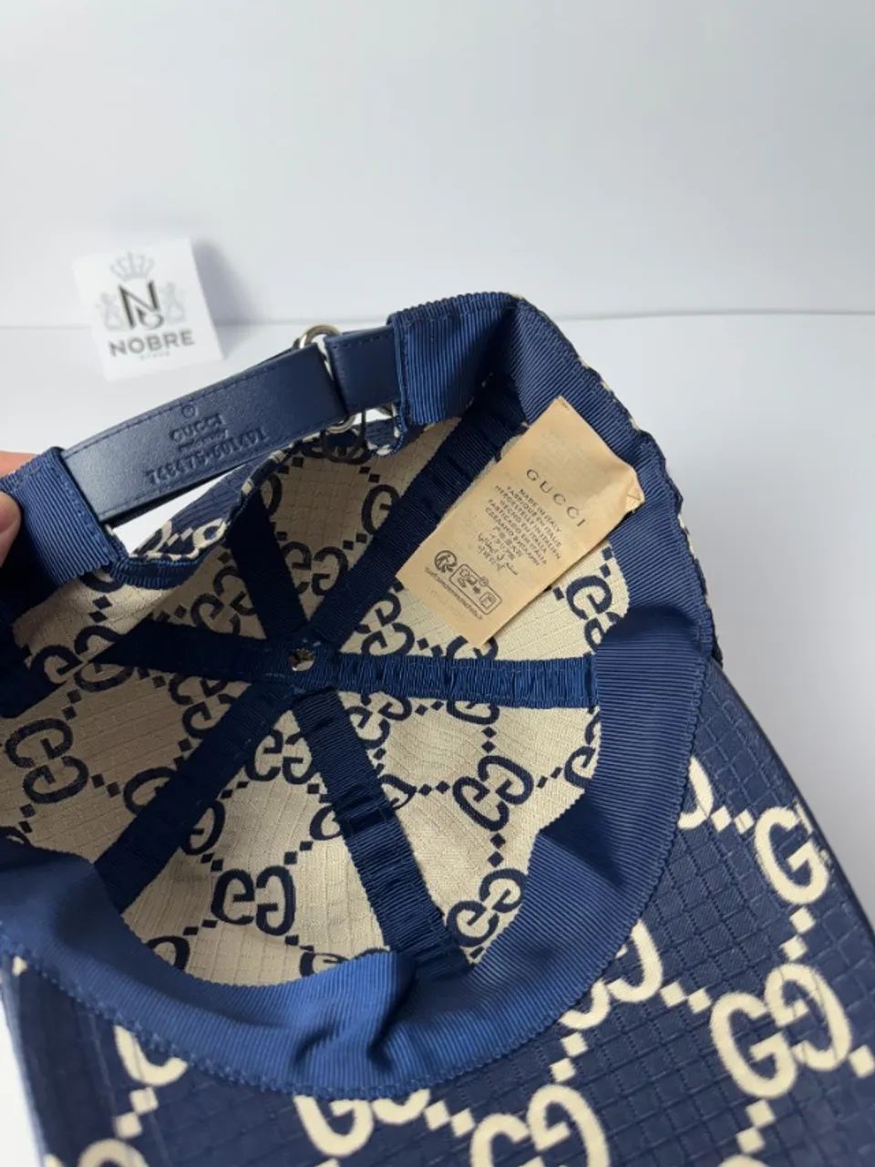 Boné Gucci Jacquard GG Supreme - Foto 5