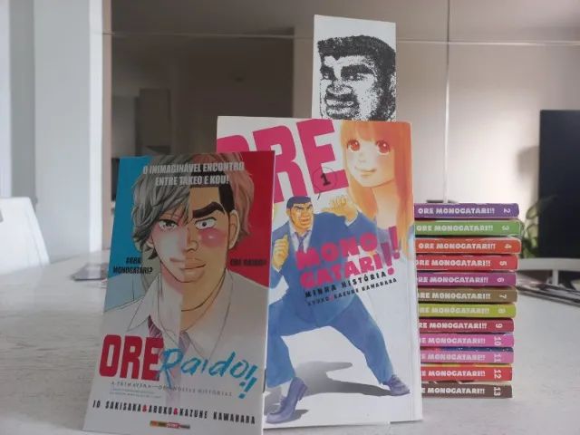 Ore Monogatari! (Volumes 1 a 13) + Brinde (1 marca página + ORE Raido!!)