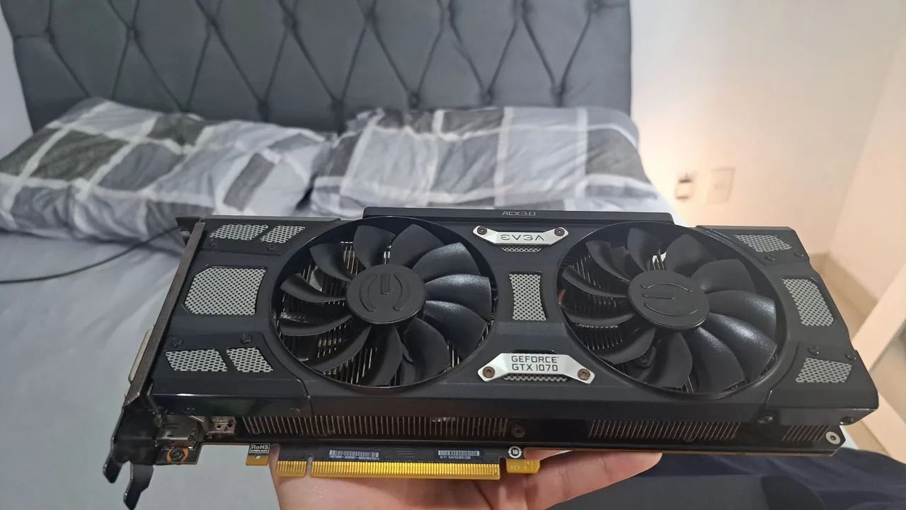 Placa de Vídeo EVGA GeForce GTX 1070 - Foto 3