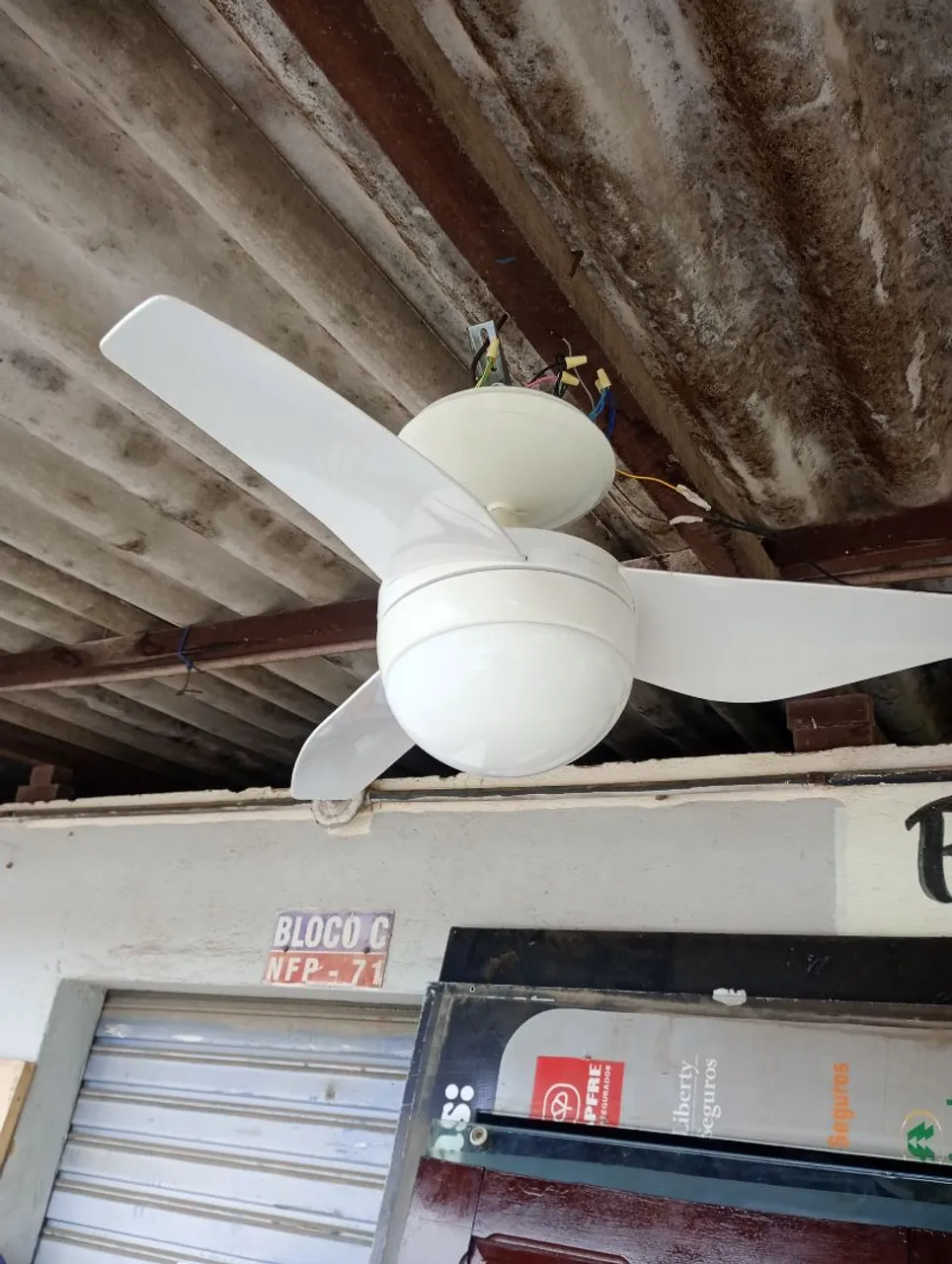 Ventilador de Teto Branco