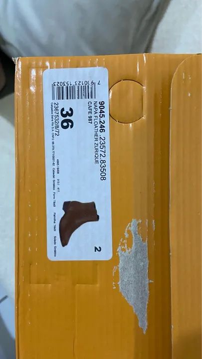 Botas de Cano Curto Marrom Beira Rio n 36 - Foto 5