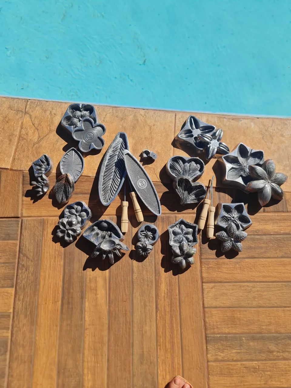 Moldes para fazer flores artesanato  - Foto 2