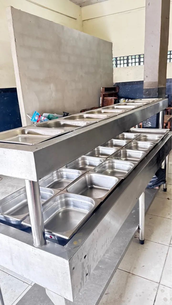 Balcão Térmico Aço Inox 