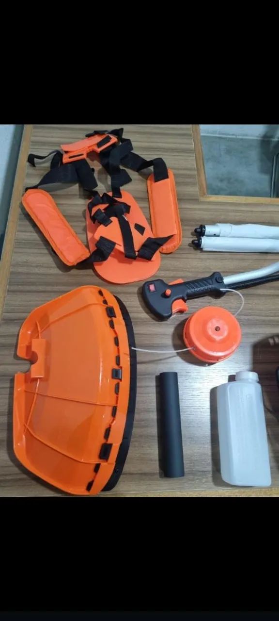 Roçadeira a Gasolina 65cc , Acompanha Lâmina  e nylon - Foto 2