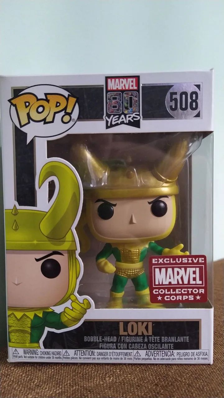 Funko Pop! Marvel Loki 80th Anniversary Exclusive
