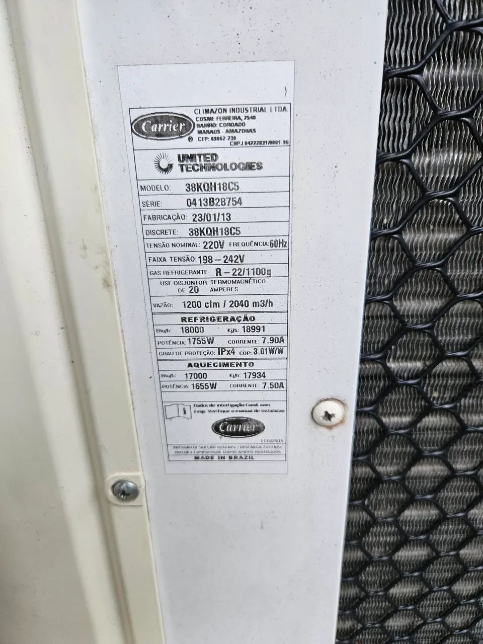 Ar Condicionado Split Carrier 18000btus quente fria  - Foto 4