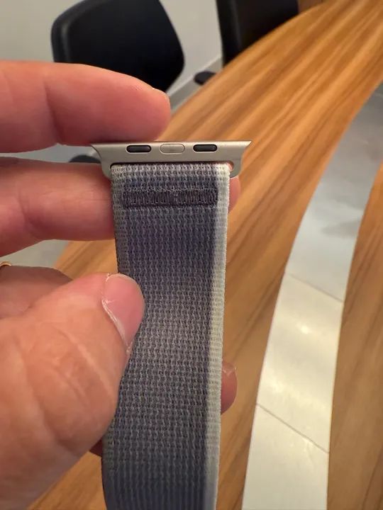 Pulseira para Apple Watch original Green/Gray - M/L - Foto 5