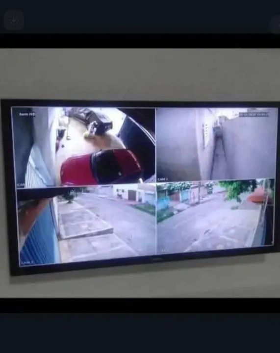 Câmera segurança cerca elétrica interfone  - Foto 4