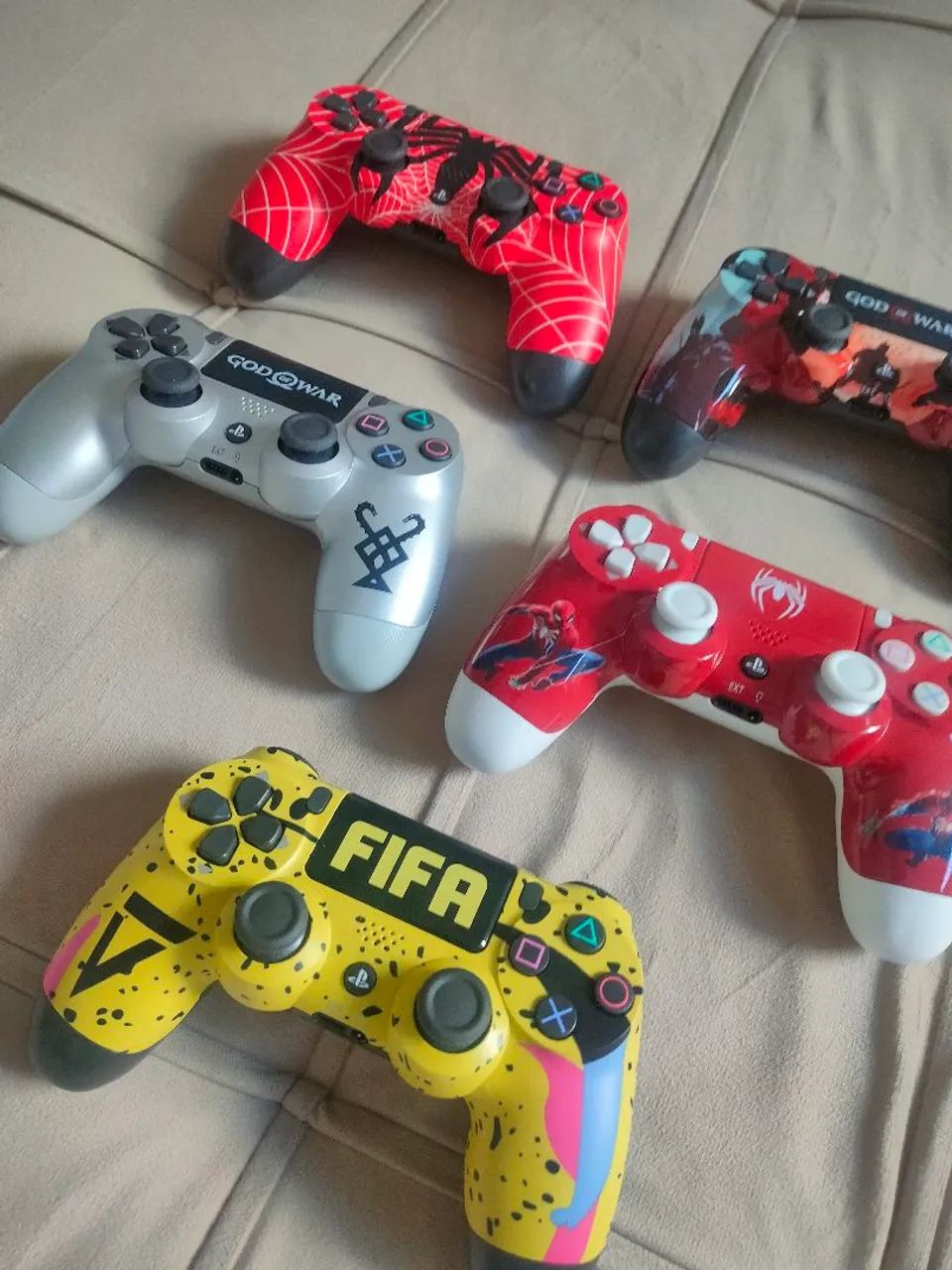 Controles de ps4 bluetooth personalizado vários modelos  - Foto 3