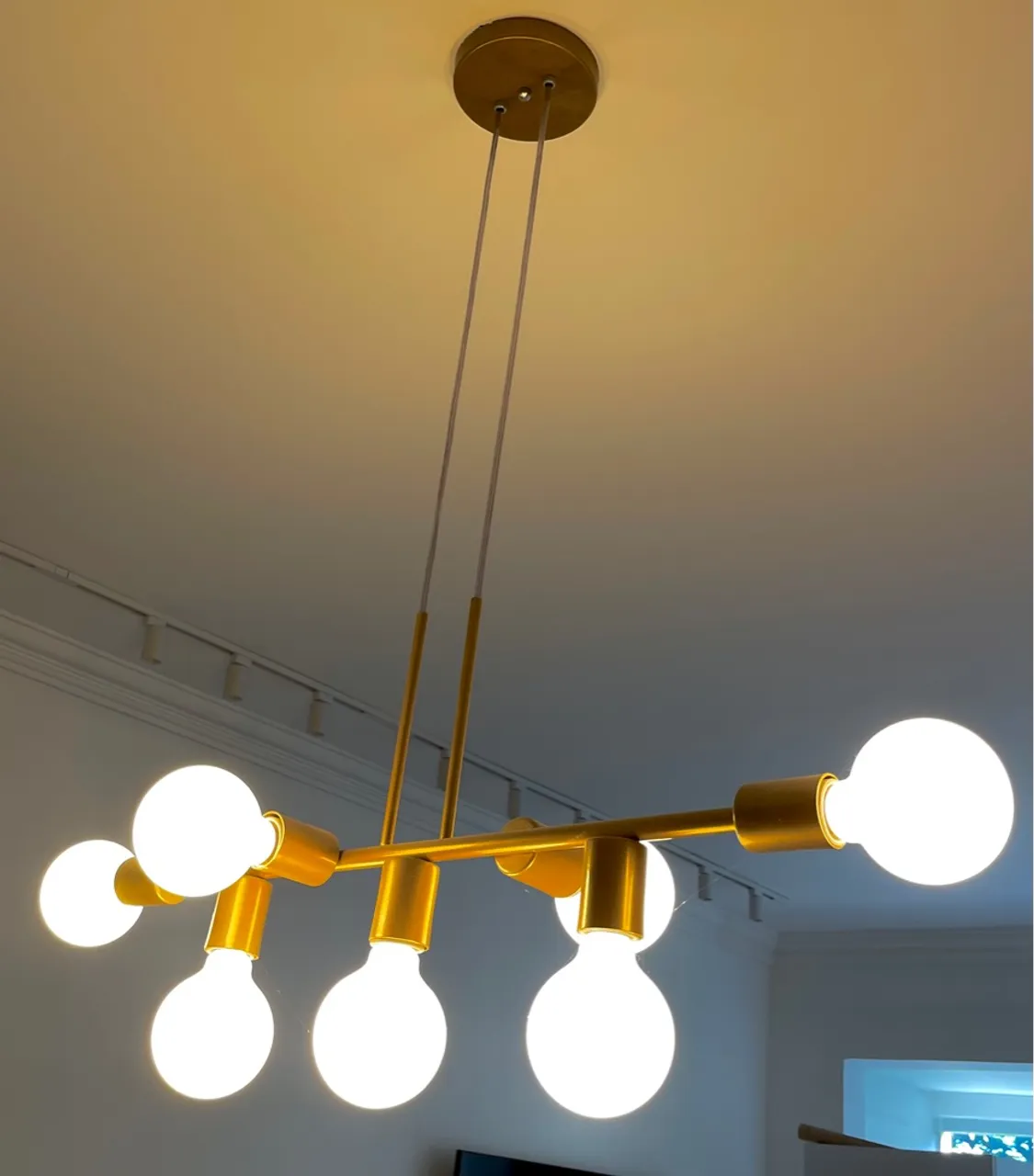 Lustre completo com lâmpadas