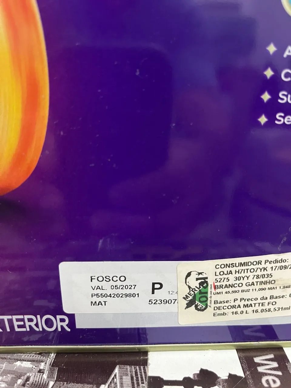 Tinta Fosco Gelo 18L - suvinil  - Foto 2