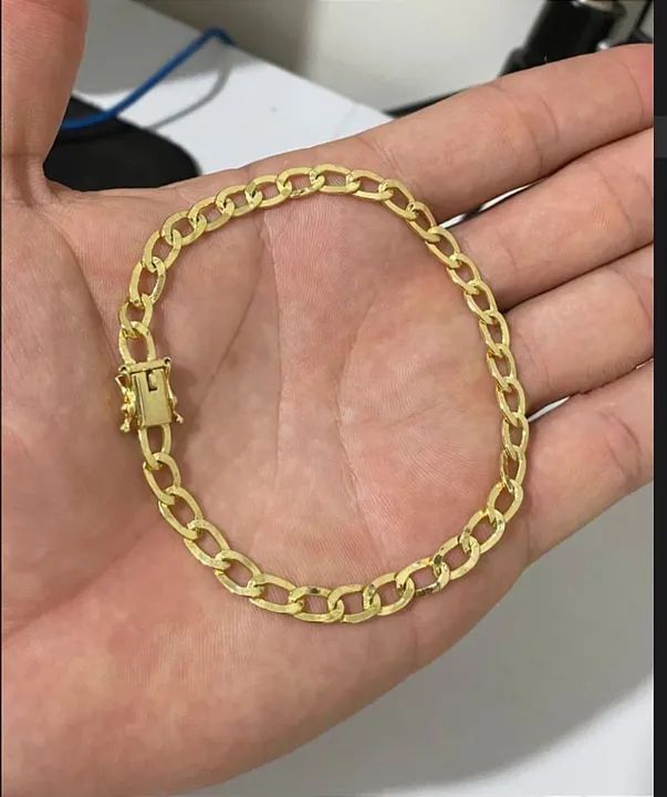 Pulseira Masculina Em Moeda Antiga 