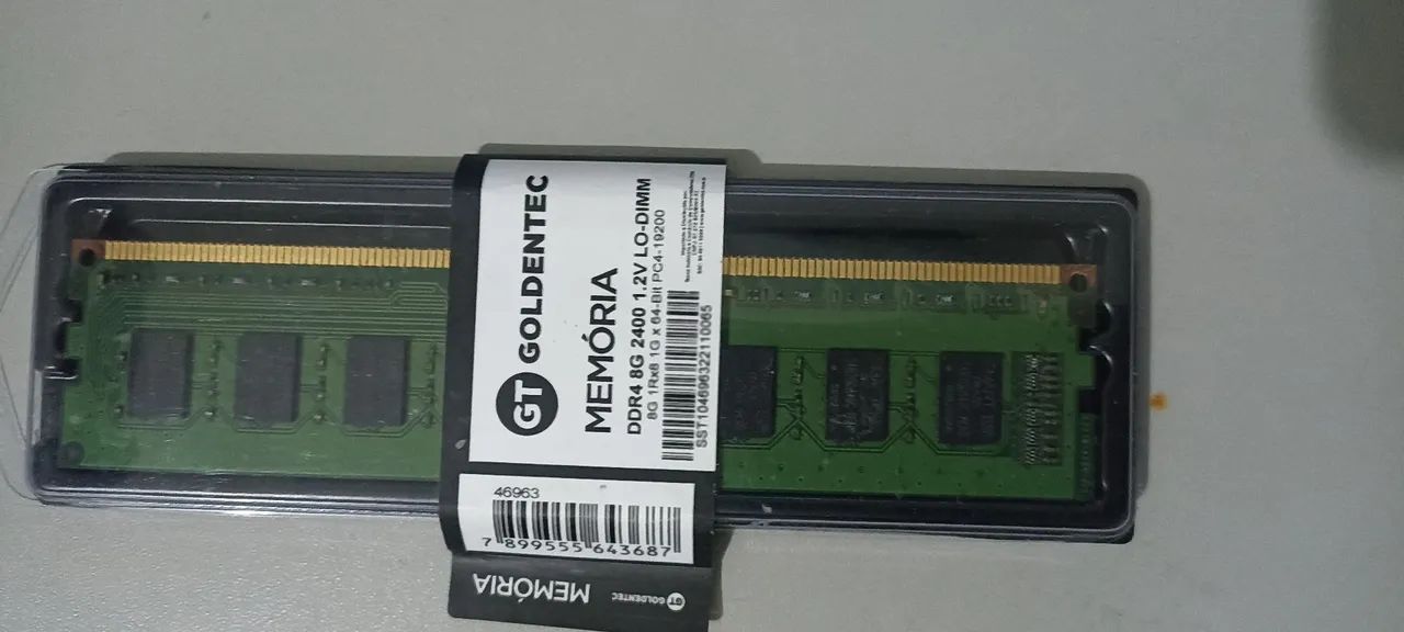 Memória RAM DDR4 8GB 
