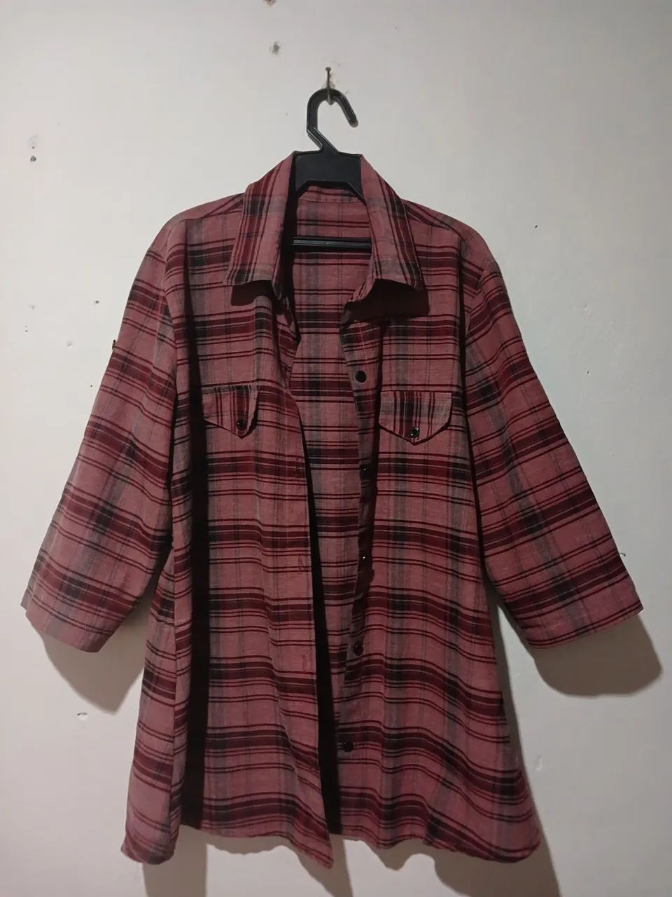 Camisa xadrez cardigan  - Foto 5
