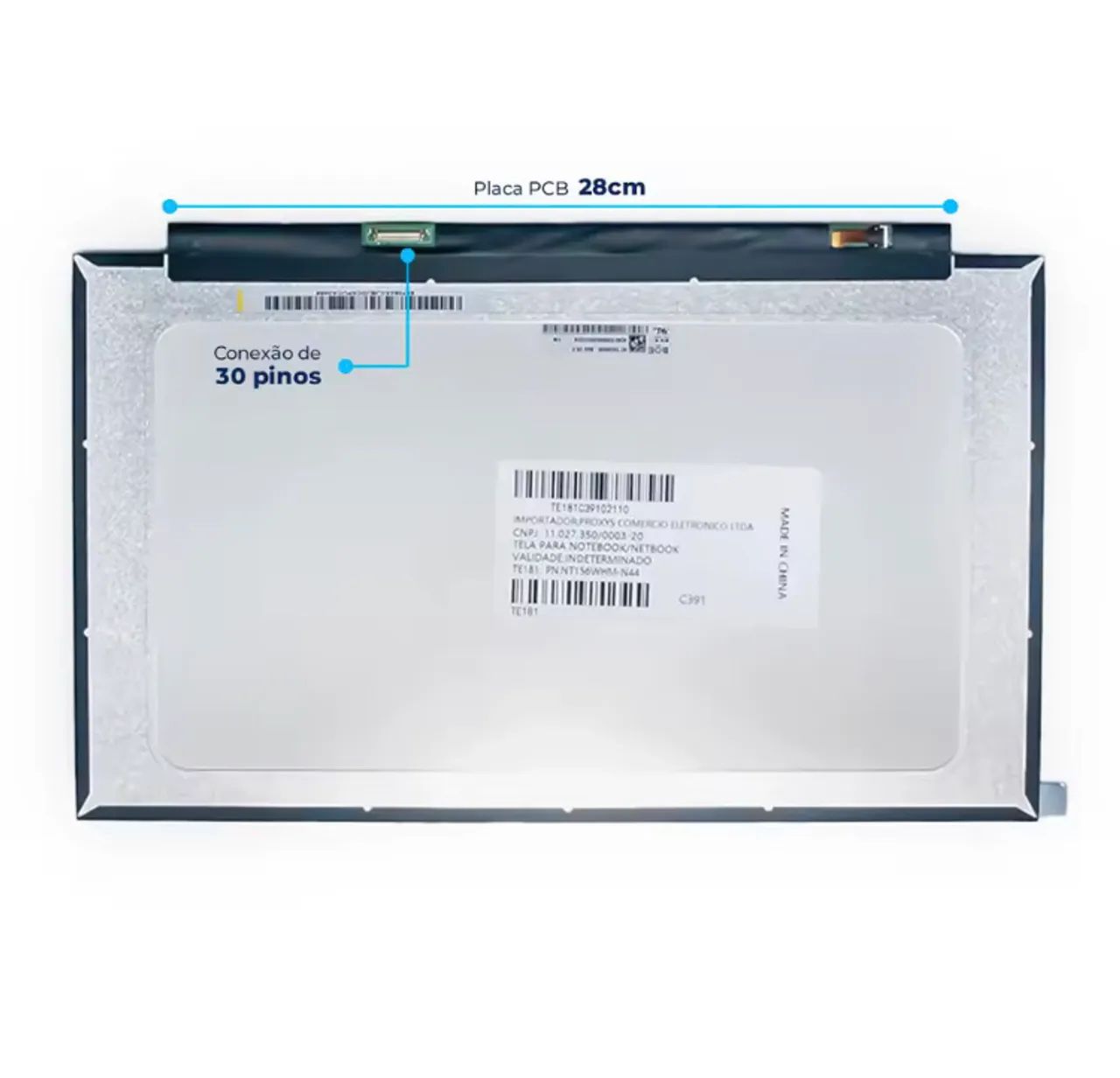 Tela Para Notebook N156bga-ea3 Rev.c1 15.6 - Foto 3