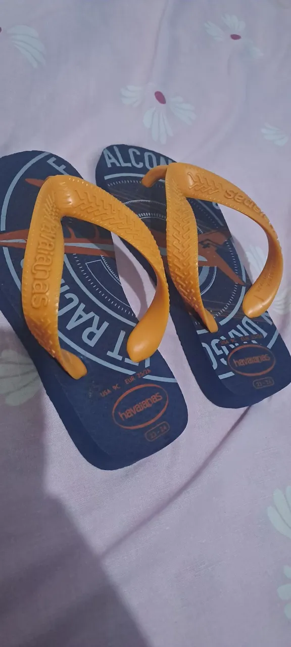 Havaianas Infantil Azul - Tamanho 23-24