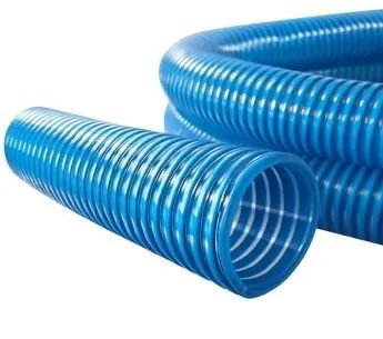 Mangote Sucção / Mangueira Espiral Azul 3" Polegadas - Ibirá - Foto 4