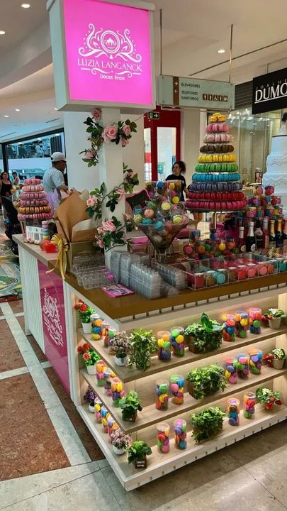 Quiosque de doces shopping Palladium