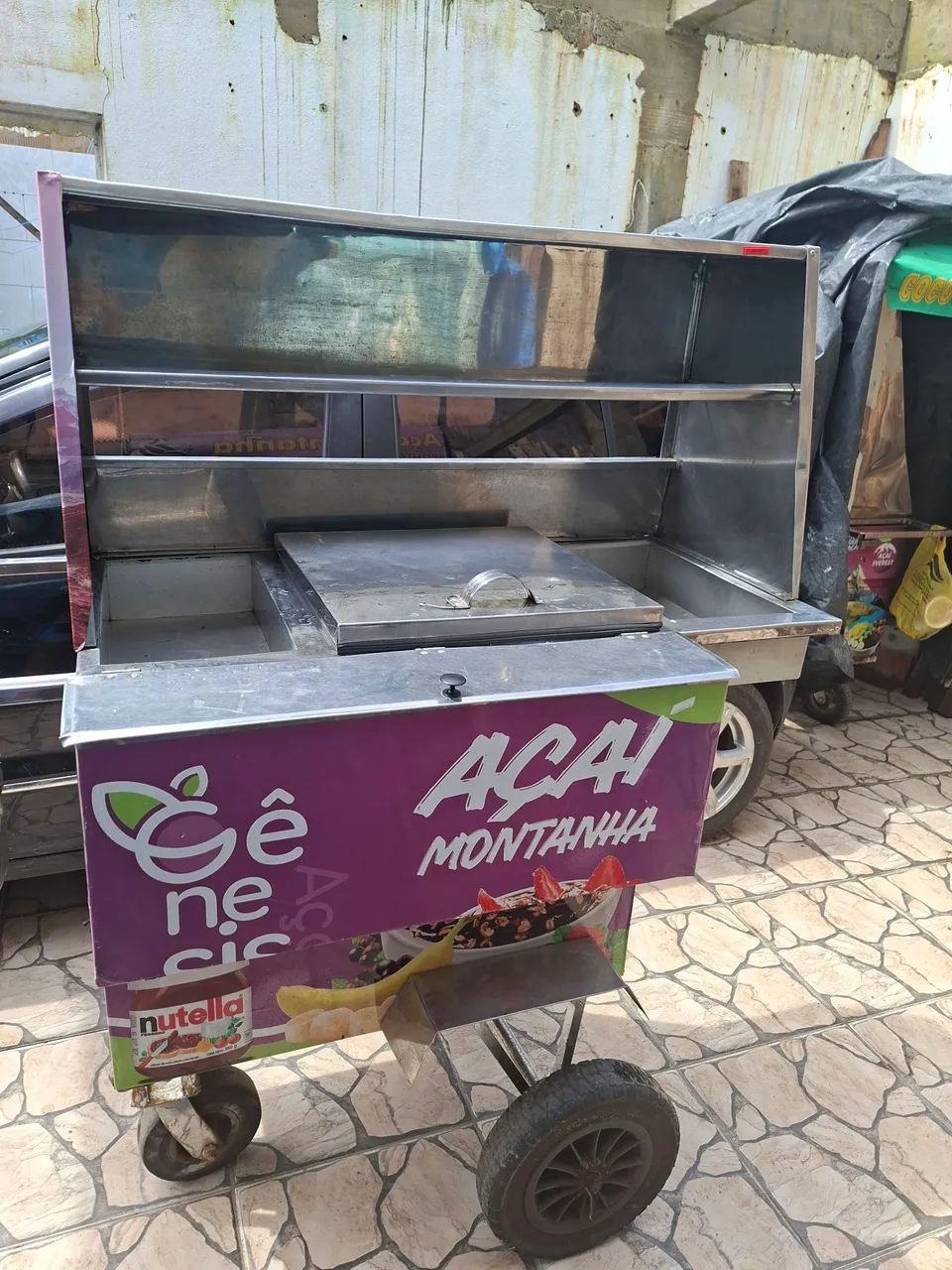 Carrinho de acai 