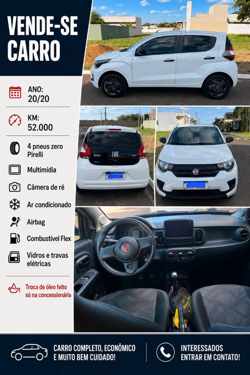 Fiat Mobi MOBI LIKE 1.0 Fire Flex 5p. 2020