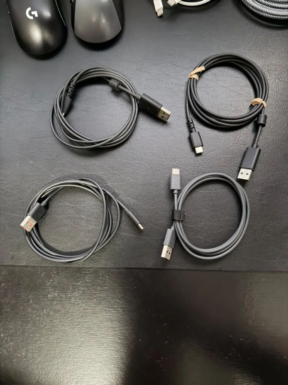 Kit 4 Cabos USB-A para USB-C - Foto 2