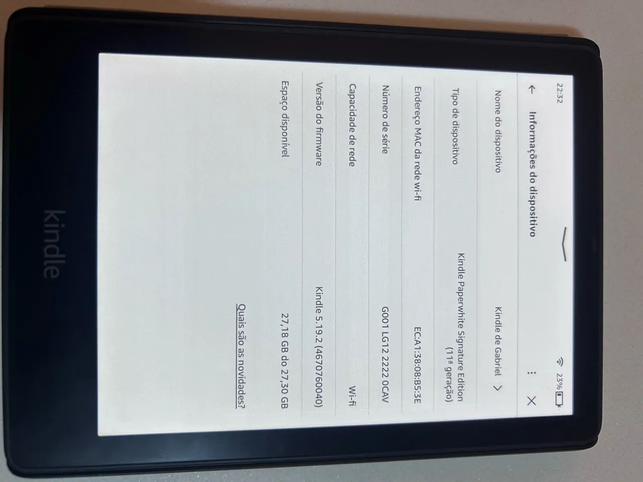 Kindle Paper White 11 27GB - Foto 5