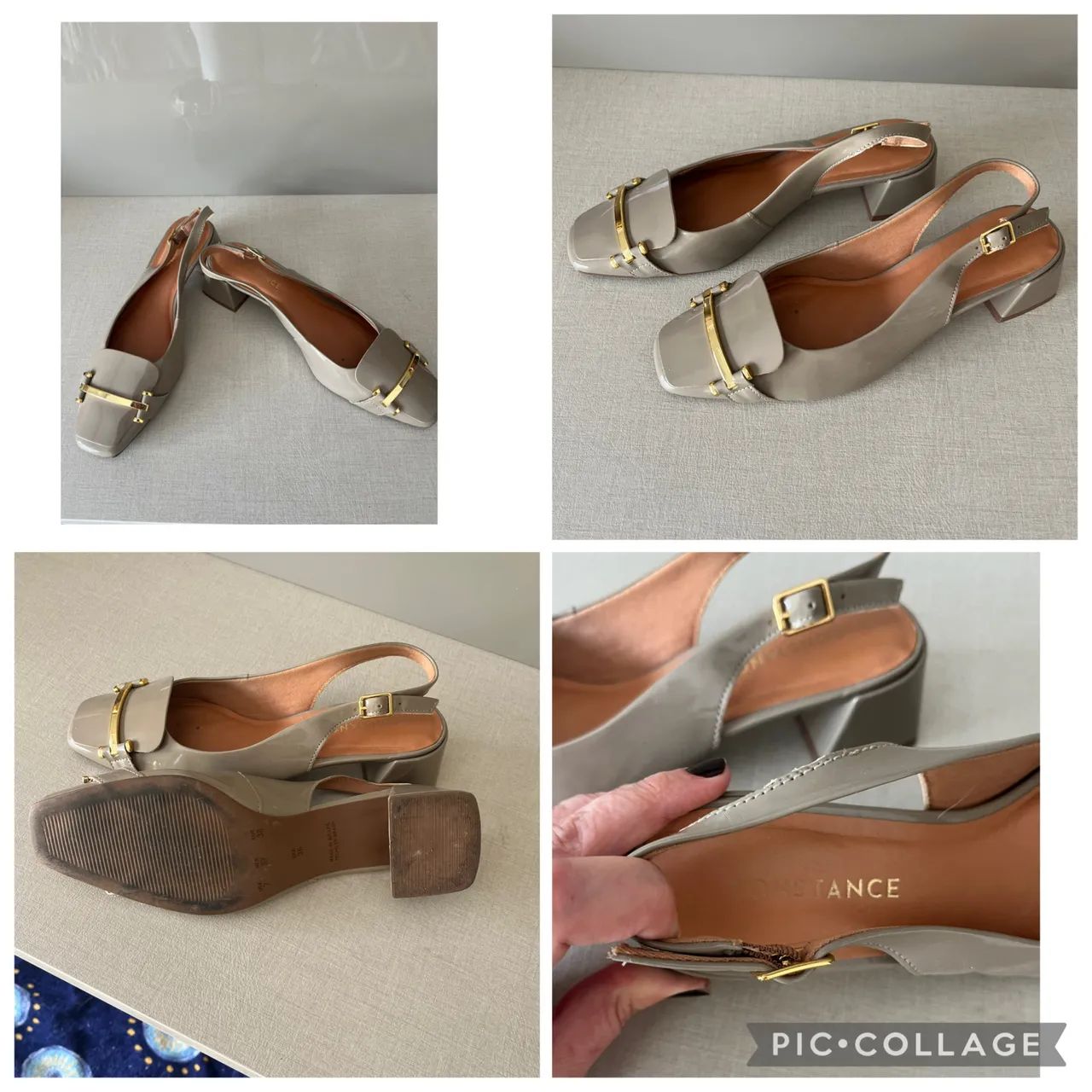 Scarpin Verniz Constace