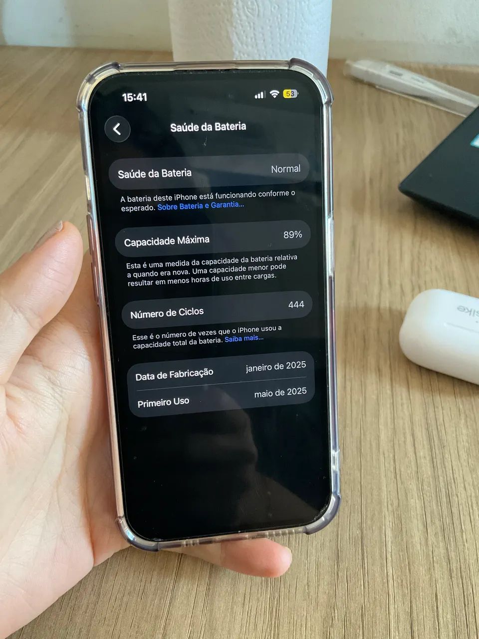 iPhone 15 rosa 256gb - Foto 5
