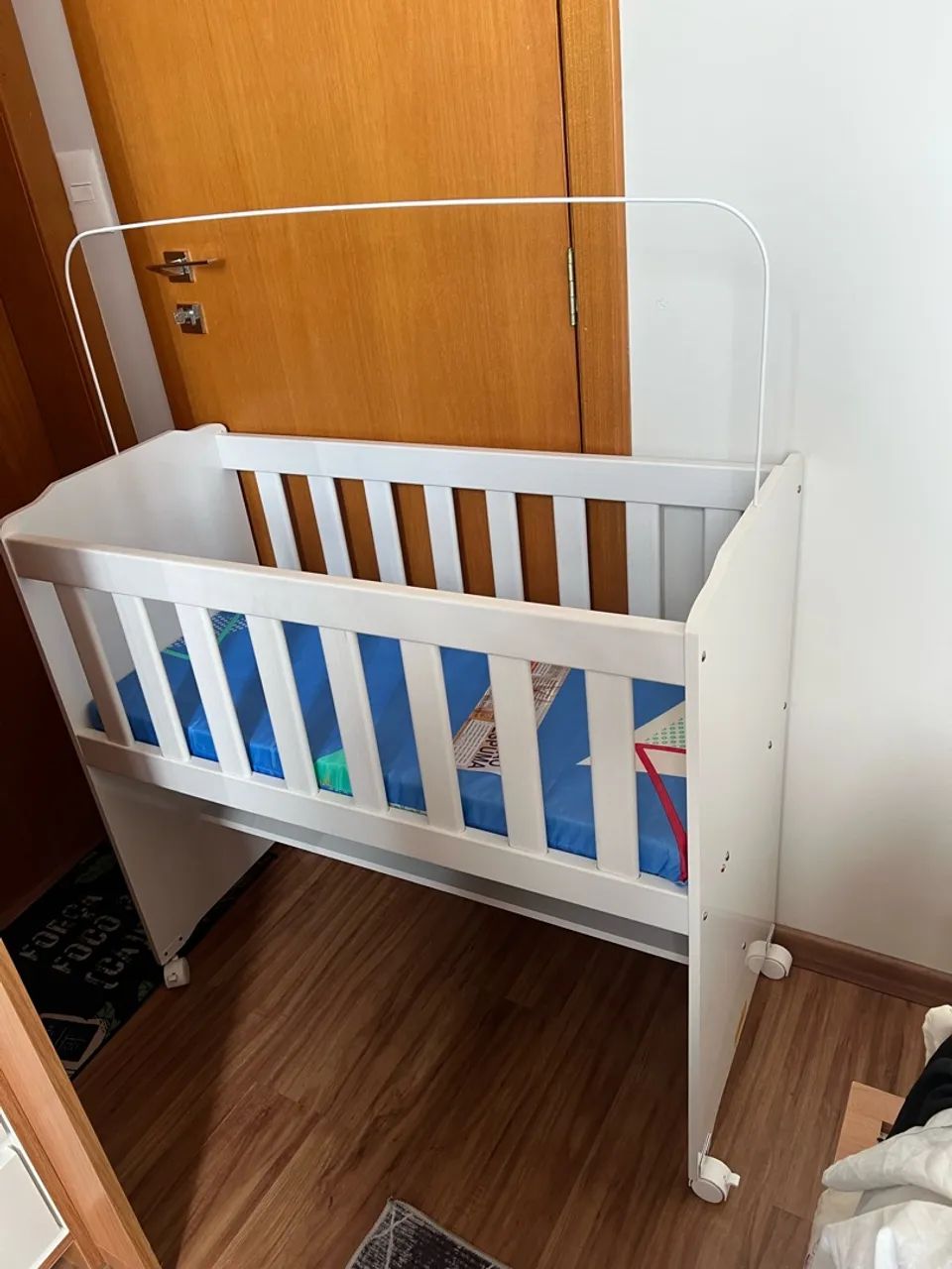 Mini berço + colchão  - Foto 2